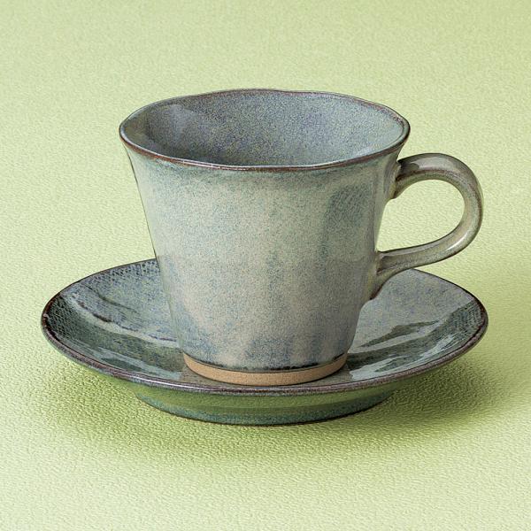 コーヒーカップ ソーサー 鉄均窯 和陶器 おしゃれ 業務用 美濃焼 25d65743-400