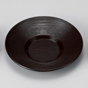 茶托 11.7cm けやき千筋木目茶托 新溜 業務用 和食器