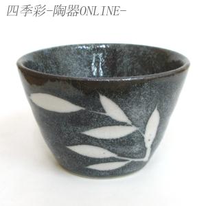 古伊万里 染付 山水文 見込み帆掛け舟 蛇の目高台 蕎麦猪口 (23) : SK