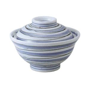 蓋つき煮物椀 緑彩金牡丹 おしゃれ 和食器 業務用 美濃焼 23b280-13