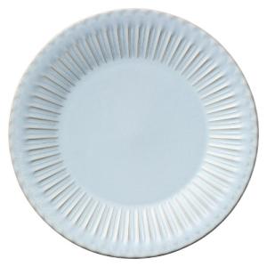 皿 丸皿 16cmプレート シャビーブルー ストーリア おしゃれ 洋食器 業務用 美濃焼