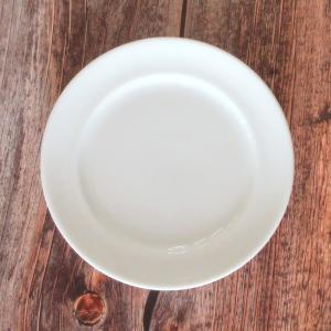 白い食器 お皿 おしゃれ プレッツァW11吋ディナー 直径28cm 大皿 リム