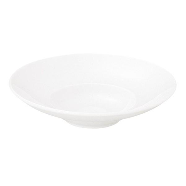 皿 パスタ皿 スープ皿 24.5cmワイドリムボウル 白マーレ おしゃれ 業務用 美濃焼 洋食器