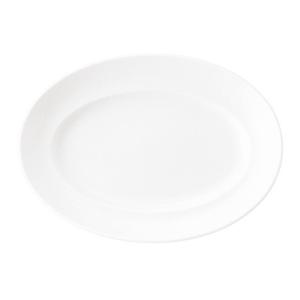 皿 大皿 楕円皿 31cmプラター ホワイト マーレ 洋食器 おしゃれ 業務用 美濃焼｜shikisaionline