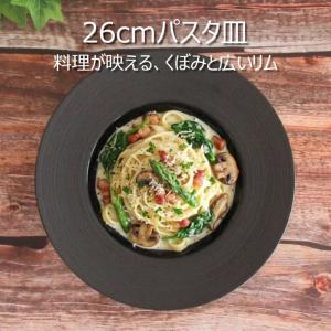 洋食器 パスタ皿 リム 中皿 24.5cm 白い食器 日本製 美濃焼 エクシブ