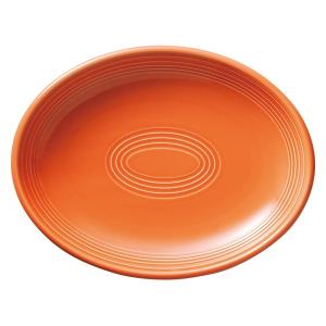 皿 大皿 28.5cmプラター オレンジ オービット 楕円皿 おしゃれ 洋食器 業務用 美濃焼 k12650044｜shikisaionline