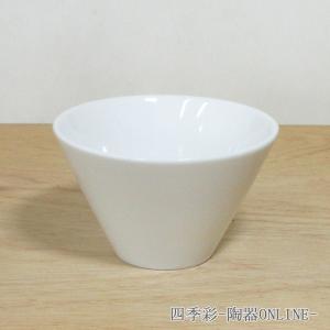 ボウル 小鉢 11.5cm トロンバトールボウル 白 フォンテ おしゃれ 洋食器 業務用 美濃焼 k17200044｜shikisaionline