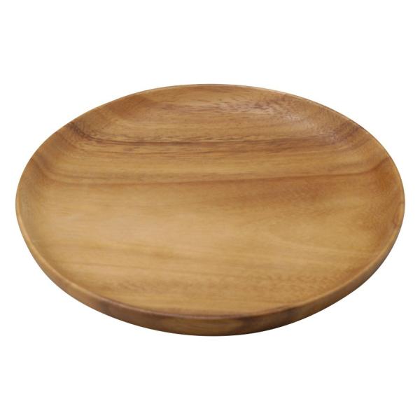 アカシアプレート ラウンドプレート 27.5cm 丸型 木製食器 業務用 おしゃれ kt192700...
