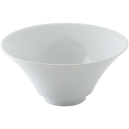 丼 深口ラーメン丼 白 21.5cm 白翔 おしゃれ 中華食器 業務用 美濃焼