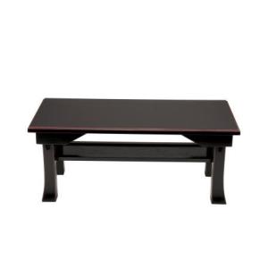 二月堂机 1尺6寸(棚板付) 黒フチ朱 日本製 : おぶつだんの志喜屋