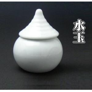 水玉 1.5寸 水器 水入れ 神棚 神具 信徒 陶器 法要 法亊 お祭り｜shikiya5940