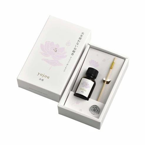 火を使わないお線香　余情（リードスティック、香立入） 【香彩堂】