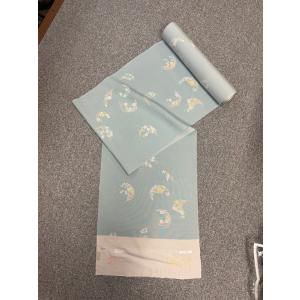 最高級総絞り着尺 二度染め仕上げ 美しい目返しと絞りの整列 : 悉皆屋