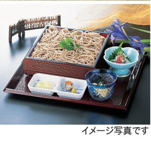 線筋長角ざるセイロ 竹ス付 溜内朱 和食器 そ...の詳細画像2