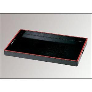 尺５ 木製脇取盆黒天朱 業務用漆器 料亭 仕出し レストラン 食堂 軽い堅牢