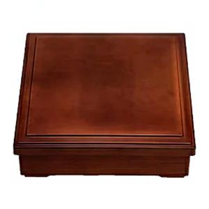 木製8.5寸千筋松花堂 総黒 仕切付 弁当箱 おしゃれ 業務用 容器