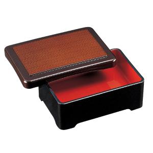 5個セット 再出品その三】赤い漆器 重箱 蓋付き（鰻の長焼