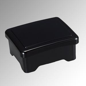 4客組 うな重箱 溜パール 松 内朱 光月丼重 うなぎ 容器 器 4客組 うな重箱 溜パール 松 内朱 光月丼重 うなぎ 容器 器