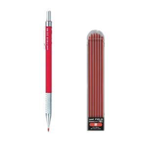 たくみ 建築用シャーペン 替芯 2mm 赤 白 黒HB 30本入り ノック式鉛筆