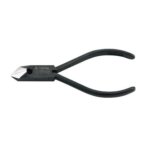 フジ矢 斜刃二枚合わせニッパ 100mm(ラウンド刃 厚刃・パーカー仕上げ) 50AP-100(切断...