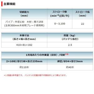 マキタ(makita) JR189DZ 充電式...の詳細画像5