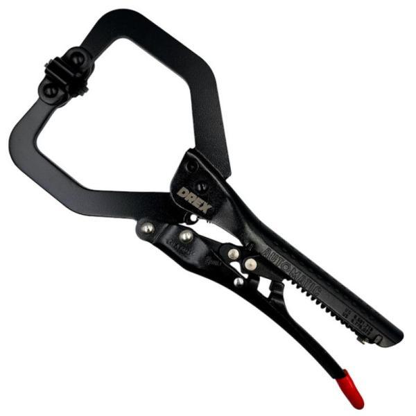 DREX(ディーレックス) DR-LC7S オートマチックバイスプライヤー C型 (スイベル) 23...