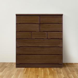 ニトリ（NITORI） 総桐製洋風チェスト 柿渋仕上げ (幅75-7段 MR