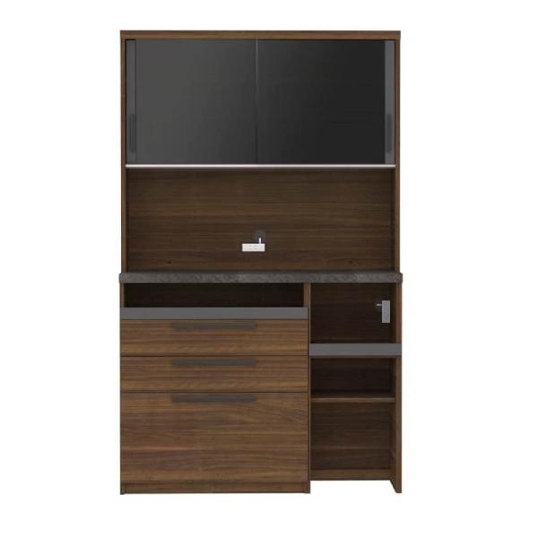 パモウナ 食器棚 引き戸 レンジ台 キッチン収納 キッチンボード 日本製 ダイニングボード オーチェ...