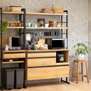 キッチンボード　プレジャー９０ＬＬオープン　ミディアム キッチンボード プレジャー90LLオープン ミディアム(幅91