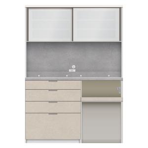 綾野製作所 アヤノ 上置 幅140cm 高さ21-60cm キッチン家具 壁面収納