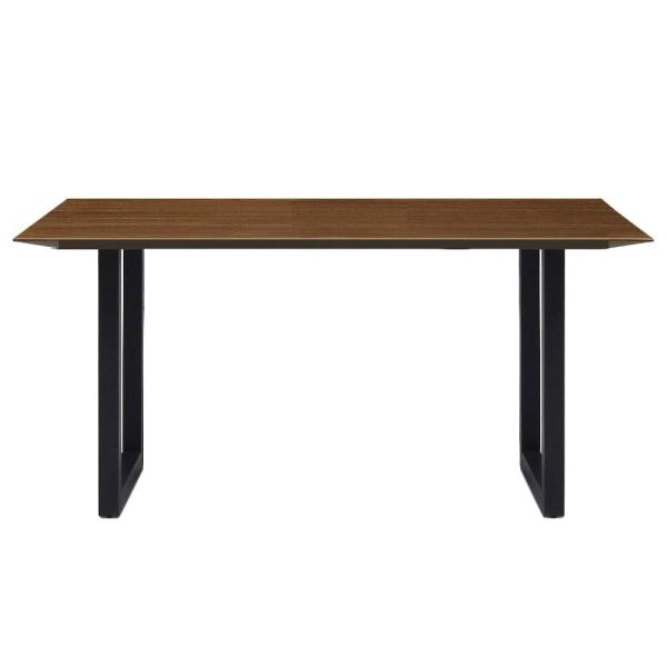 ダイニングテーブル ラテII１５０テーブル直線(ＢＫ脚) (配送員設置)