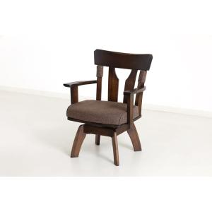 ダイニングチェア 回転 1脚 おしゃれ 大川家具 椅子 木製 いす レザー