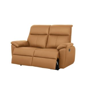 2人掛け電動ソファ ソフィアプレミアム(B-Mランク/M04 ヘーゼル) (配送