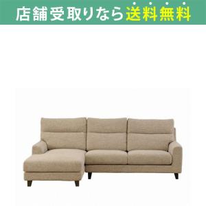 ソファ ソファー 3人掛け カウチ L字 コーナー ハイタイプ 右カウチ ショートサイズ シェーズロング ソファー Foam04 レギュラー 張地CHBE 脚色DB