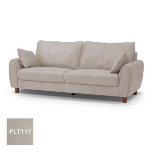 関家具 【レザーテックス】 2人掛けソファ ヘンリー (クラフトベージュ