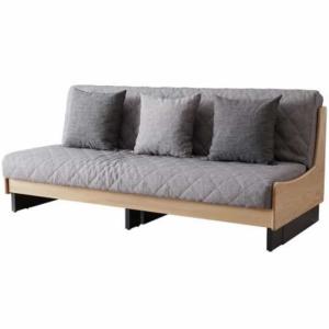 ニトリ（NITORI） ソファー ソファ ごろ寝ソファ (幅199cm GY/NA