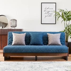 ホームズ オリジナル】 2人掛けソファ ネクト 右肘クッション DGY色