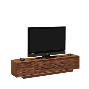 【地域限定】【カリモク】 ローボード(テレビ台) ブルックスプレミアム Q15757 ウォールナット (大型配送便)