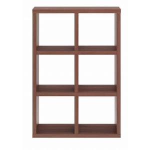 シェルフ おしゃれ 棚 収納 ラック シェルフ棚 スリム オープンシェルフ フリーダム 2×3タイプ...