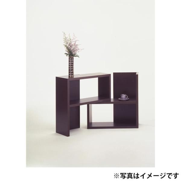 シェルフ　フラップ７５２オープンラック　ダーク (玄関先お渡し商品)