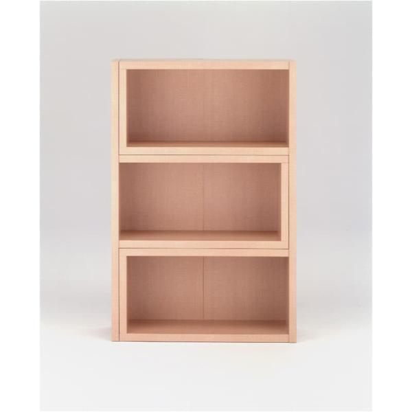 シェルフ　フラップ７５Ｌオープンラック　ナチュラル (配送員設置)