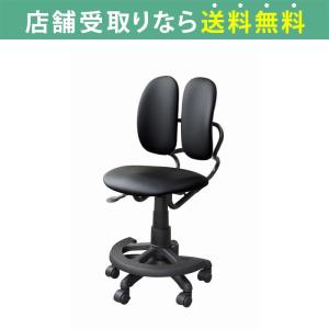 オフィスチェア パソコンチェア 肘なし 在宅 リモートワーク テレワーク 椅子 デスクチェア DUORBST フィットプラス DR-289BY BK (配送員設置)｜shimachu