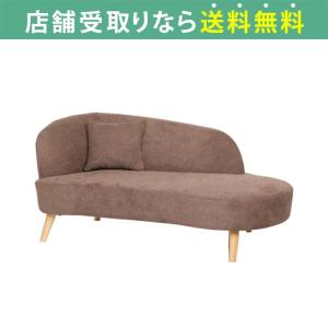 ソファ ソファー 2人掛け おしゃれ カウチ ソファー コンパクト 二人掛け カウチ2Pソファ ウェーブ 6377B ブラウン