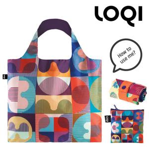 【メール便・送料無料】LOQI ローキー　エコバッグ 　折りたたみ エコバック ショッピング・エコバッグ レディース メンズ トートバッグ