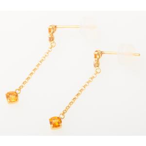 ete（エテ） ハート ピアス K18/シルバー925/ジルコニア【いおき質店