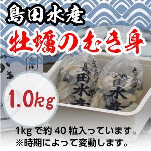 広島県産 瀬戸内海産 島田水産 牡蠣むき身冷凍 1.0kg｜shimadasuisan