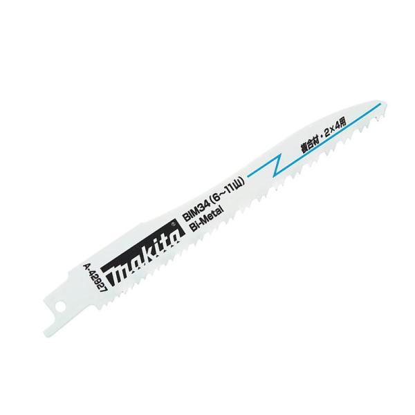 マキタ BIM34 A-42927 レシプロソーブレード(5枚入)全長150mm 山数6〜11(複合...