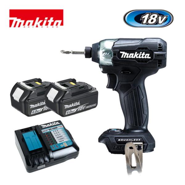 マキタ(makita) TD157DRGXB 充電式インパクトドライバ 18V 6Ah 黒 セット品...