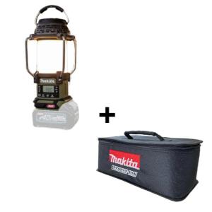 マキタ MR008GZO(オリーブ) 40Vmax 充電式ランタン付ラジオ(本体のみ)+ソフトケース