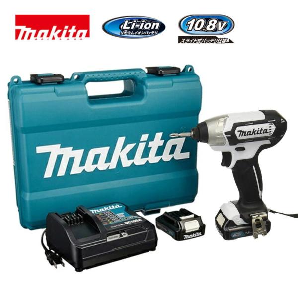 マキタ(makita) TD110DSHXW 充電式インパクトドライバ 10.8V  1.5Ah ホ...